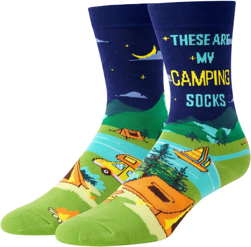 Bowling Math American Flag Taco Alien Socks, Gifts For Golfe