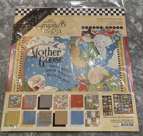 マザーグース Graphic 45 Deluxe Collector's Edition Pack 12
