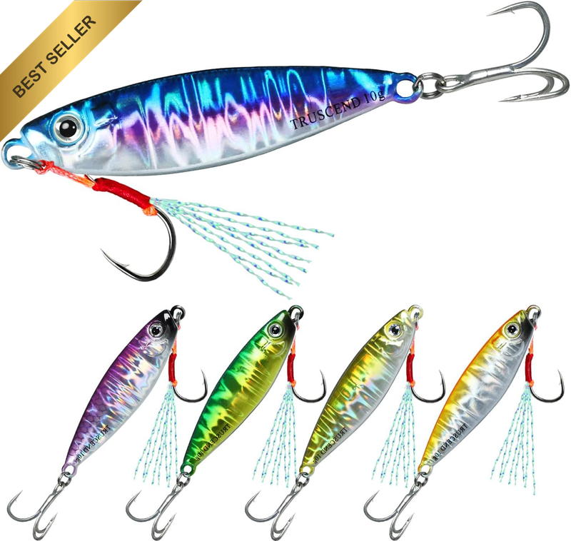 Valuable Fishing Jigs of Captain'S Favorite, Shiny Saltwater Spoons Perfect for
