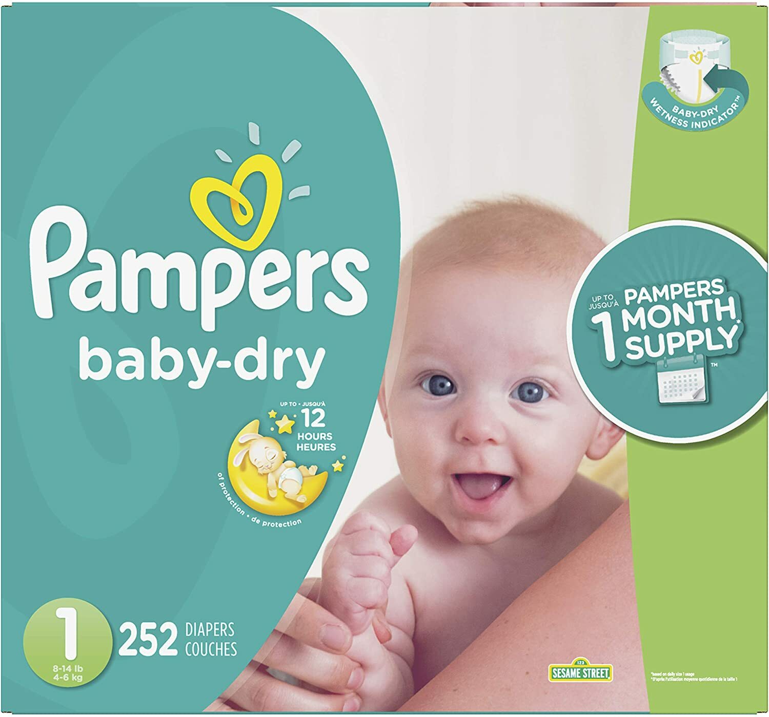 mega pack pampers 4