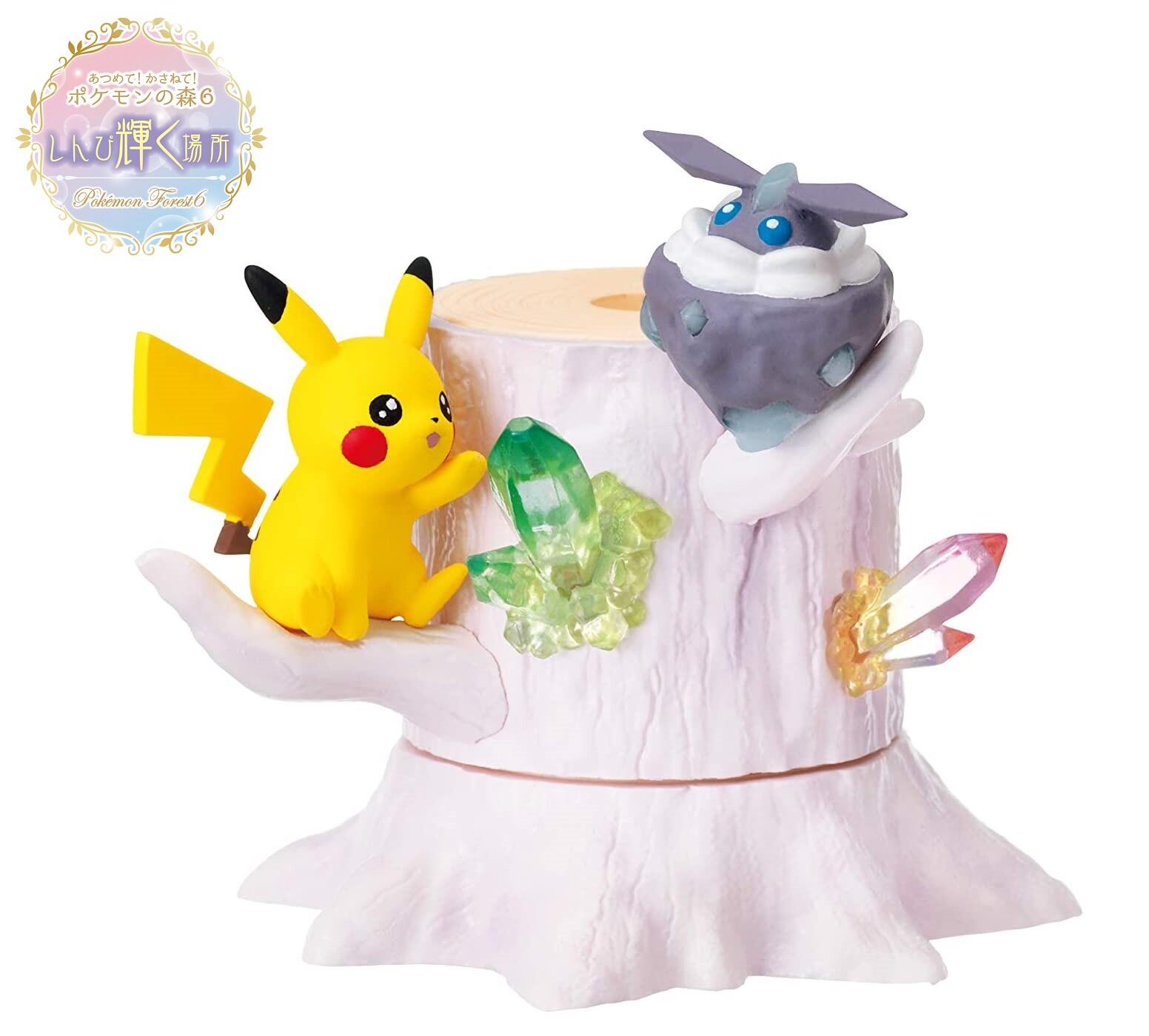 a615　ポケモンミニ RE-MENT Pokemon Forest 6 Shining Atsumete Stackable Tree