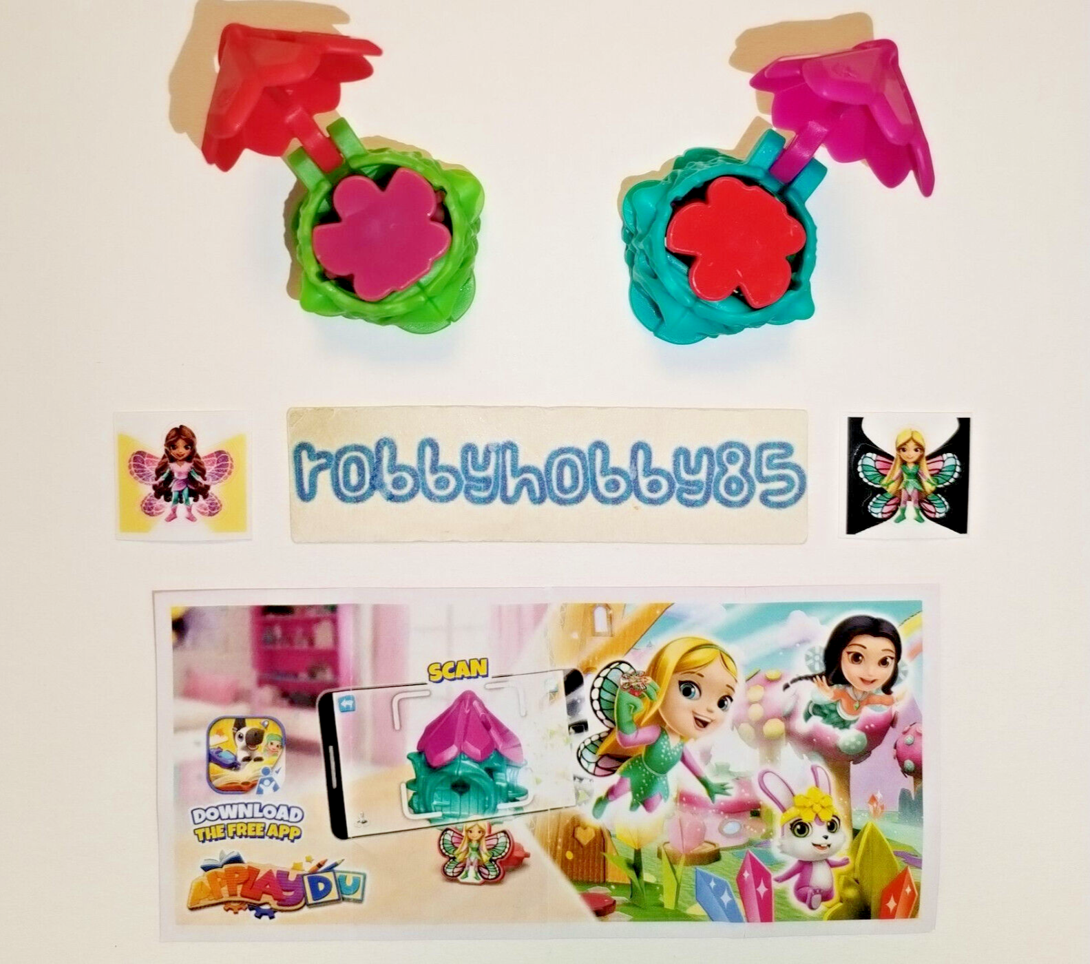 SERIE COMPLETA FAIRY HOUSE VT048 - VT048A + 2 BPZ KINDER