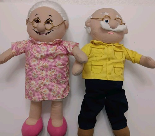Abuelita Rosa & Abuelo Paco Plush Doll Singing Grandparents