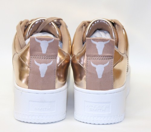 Windsor Smith 41 Racerr rose gold chrome sneaker platform Donna Windsorsmith | eBay