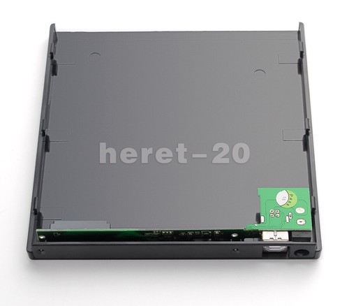 USB 2.0 IDE CD DVD RW Burner PATA Optical Drive External Enclosure Case Only