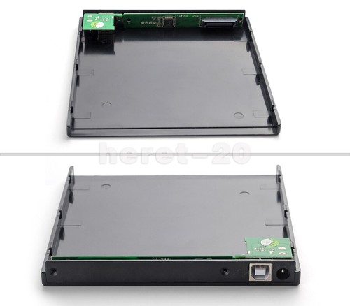 USB 2.0 IDE CD DVD RW Burner PATA Optical Drive External Enclosure Case Only