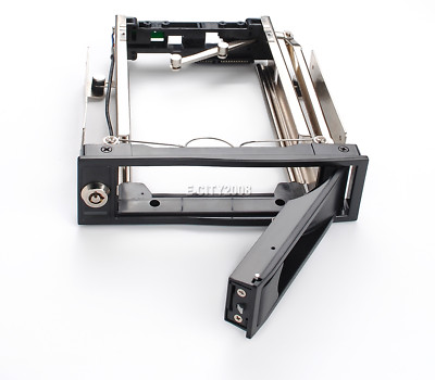 5.25'' Internal SATA Mobile Rack Enclosure for 3.5'' SSD/HDD Hot-swap Dock Caddy