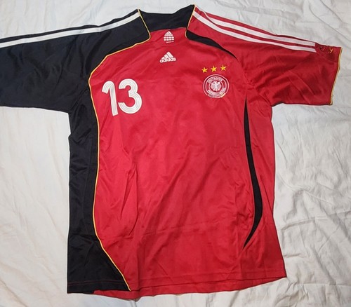 adidasドイツ代表ユニ　13 BALLACK ドイツ代表 2008 adidas ホーム半袖 ユニフォーム #13 BALLACK