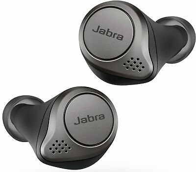 Jabra - Elite 75t True Wireless Active Noise Cancelling In-Ear Headphones - T...
