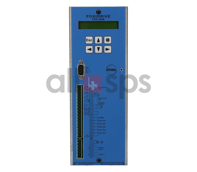 StÃBer Posidrive Inverter, 42 007 - Fds4014/B (Used) 