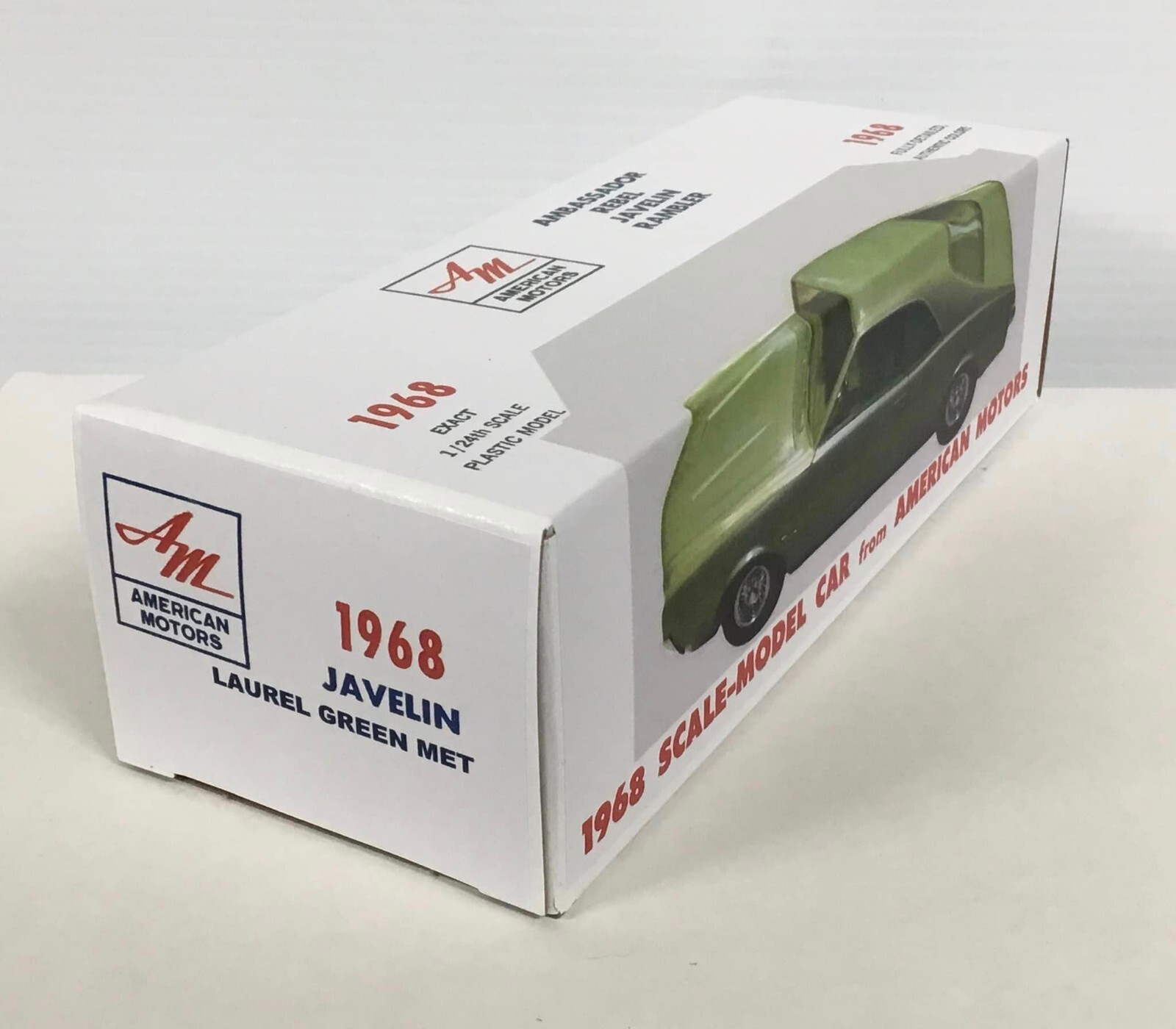 レベルアップ 1～18巻セット New 1968 AMC Javelin Laurel Green Met Promo Model REPLICA