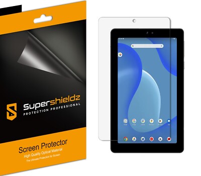 3X Supershieldz Clear Screen Protector Saver for Onn 7 inch Tablet 2024