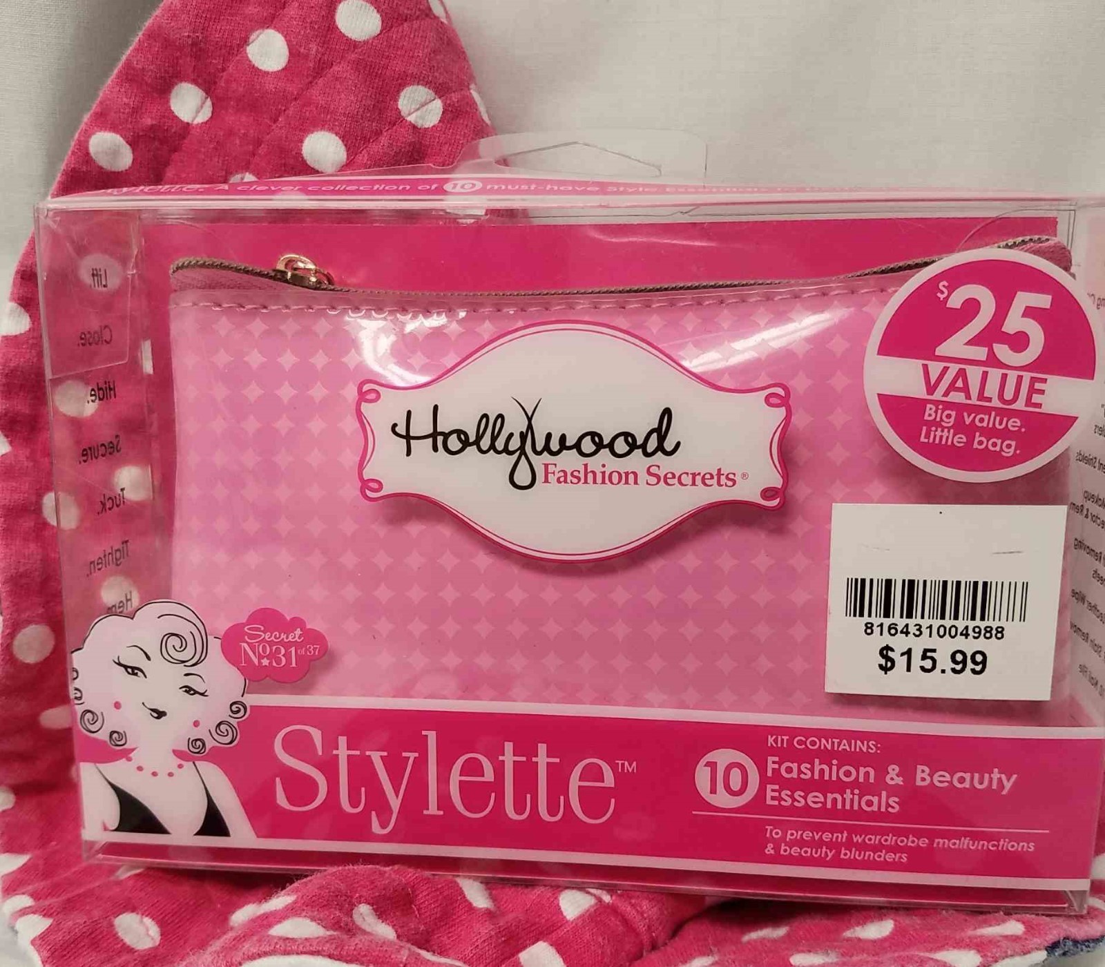 Stylette  Hollywood Tape Concealers Bra Clip Makeup Remover and more