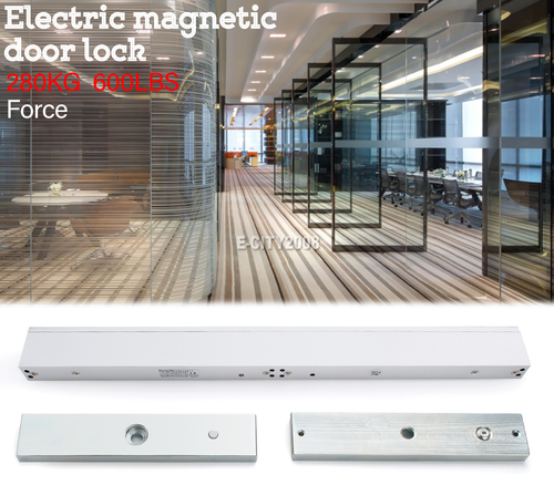 280kg 600lb Electric Lock Magnetic Access Control DOUBLE DOOR Magnet USA Ship