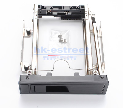 5.25'' Tray-Less Hot-Swap Mobile Rack for SATA 3.5'' Hard Drive HDD Caddy Dock