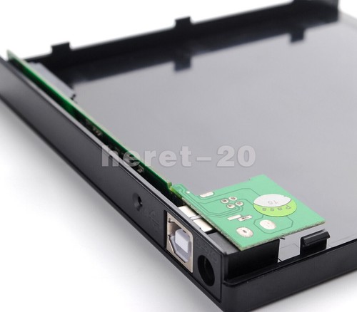 USB 2.0 IDE CD DVD RW Burner PATA Optical Drive External Enclosure Case Only