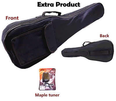 WOODNOTE/ Great 24" Acacia Concert Ukulele & Padding Bag / Extra Maple Tuner WOODNOTE/ Great 24" Acacia Concert Ukulele & Padding Bag / Extra Maple Tuner