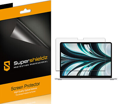 3X Supershieldz Clear Screen Protector for MacBook Air 13.6 inch (2022 / M2)