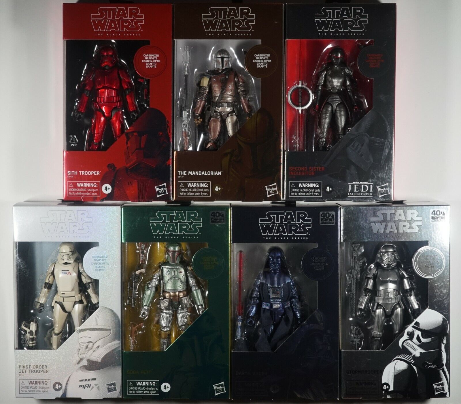 Star Wars Black Series (CARBONIZED) | Unopened 6-Inch Action Star Wars Black Series (CARBONIZED) | Unopened 6-Inch Action