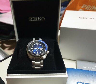 Купить OROLOGIO WATCH SEIKO PROSPEX TURTLE BATMAN ref. SRPC25K1 (Наручные  часы) заказать с доставкой лот № 255135304224