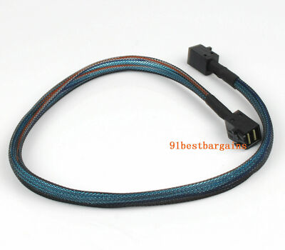 Brand New internal Cable mini SAS HD SFF-8643 to SFF-8643 0.5M @USA