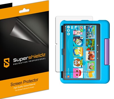 3X Supershieldz Clear Screen Protector for Fire HD 10 Kids/ Kids Pro (2021)