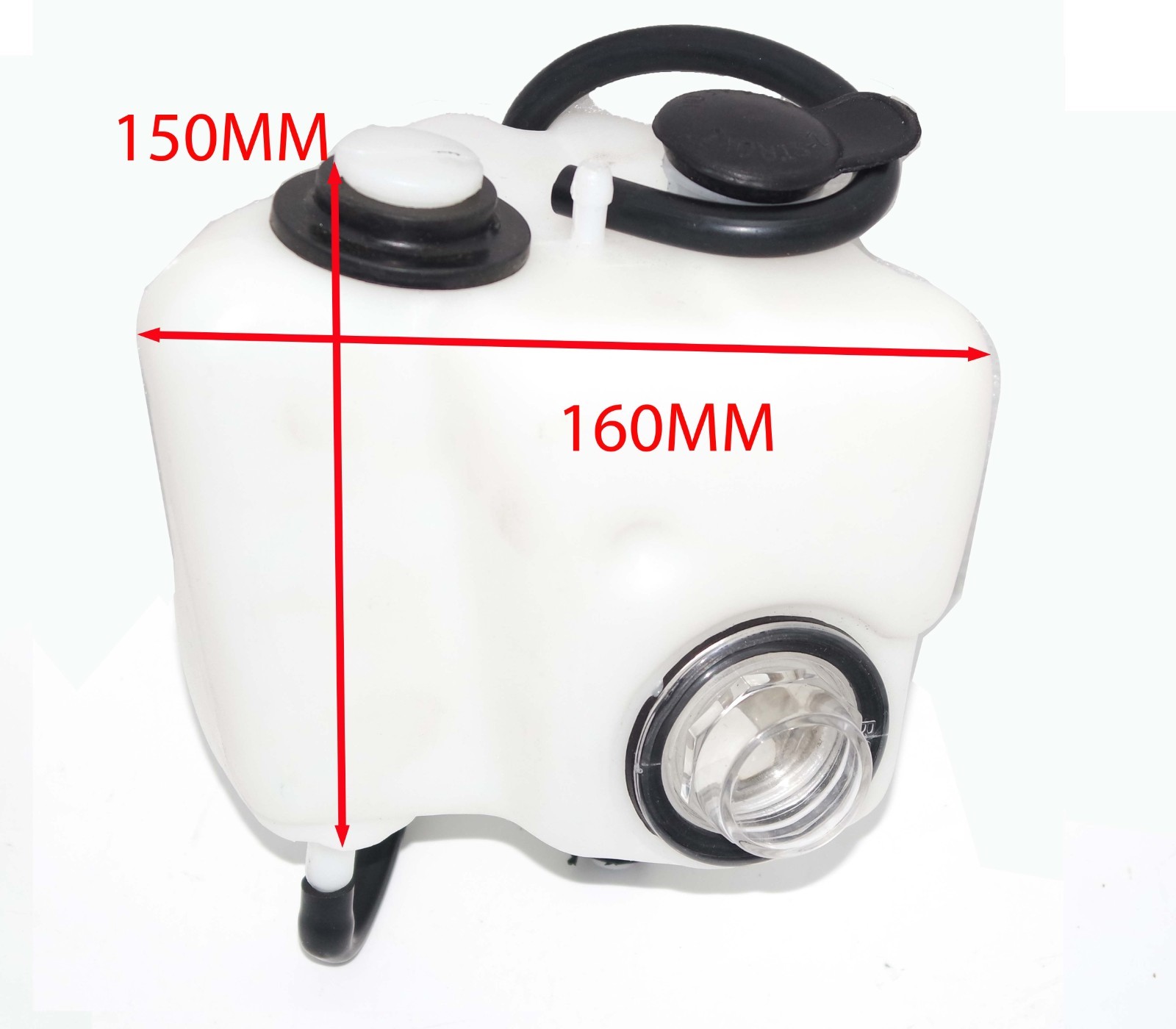 Oil Tank Resevoir Bottle with Indicator Lens For Yamaha RX 100 2 Stroke  