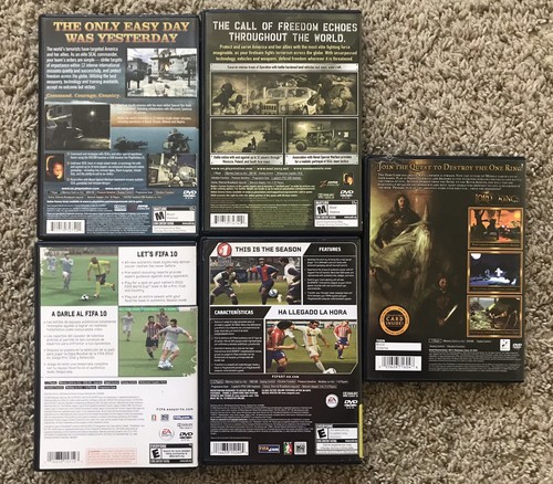 Lot Of Great PS2 Games