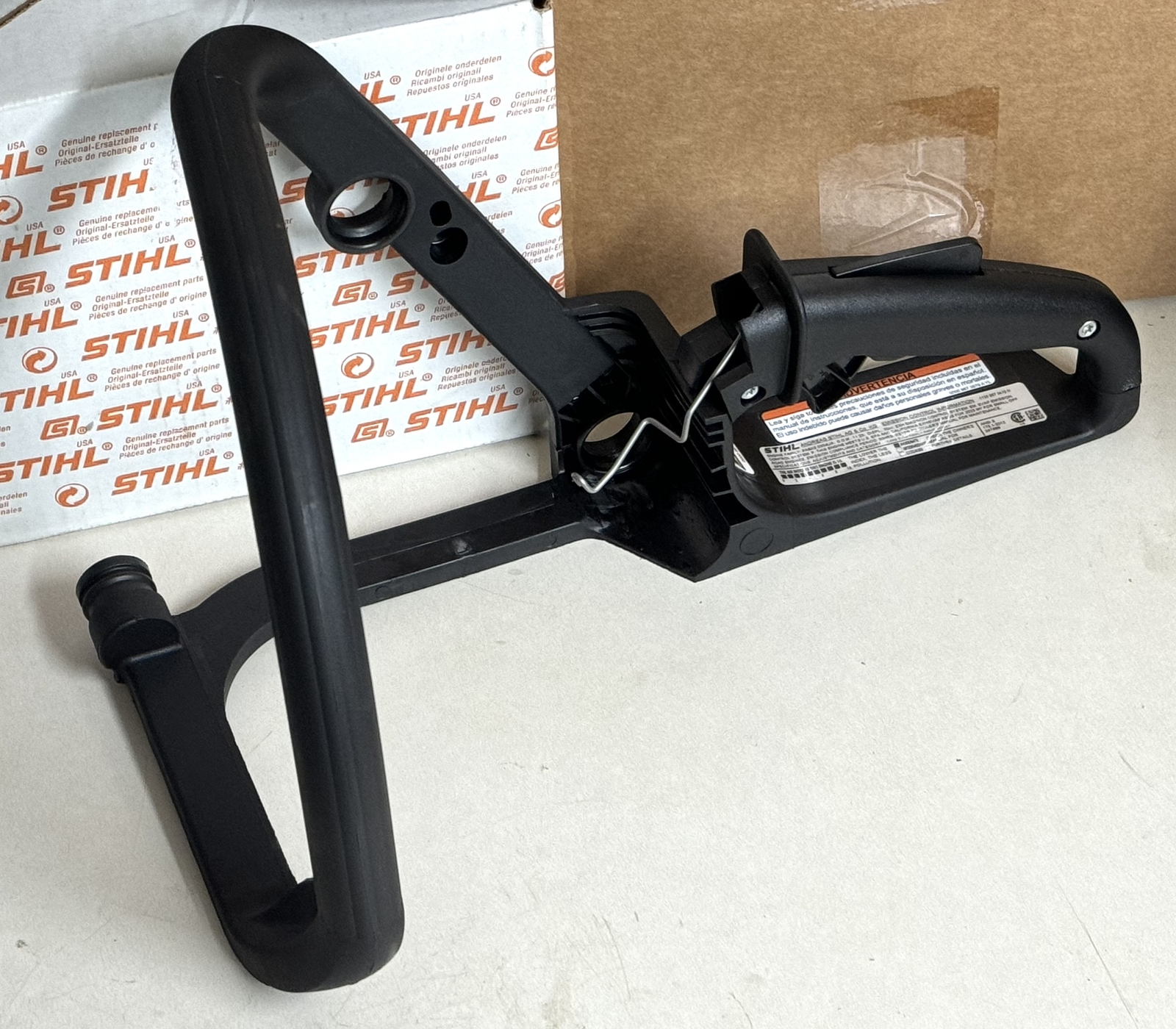 STIHL OEM HANDLE FRAME THROTTLE ASSY 1130 791 4901 : STRIPPED NEW MS170 180 C-B - Picture 1 of 4