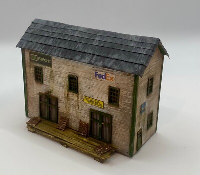 N Scale KB Freight Structure Kit Laser Cut