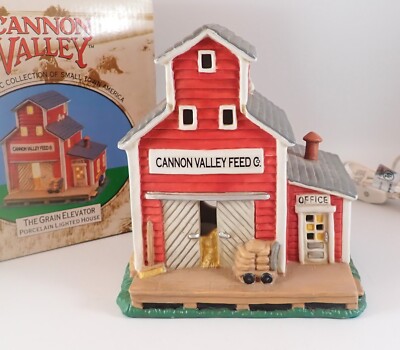 Cannon Valley The Grain Elevator Midwest of Cannon Falls NOS Lighted Feed