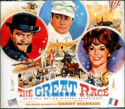 Henry Mancini ''THE GREAT RACE'' score La-La Land 2500-Ltd 3CD SEALED Sold Out