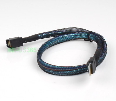 50CM Mini SlimSAS 4.0 SFF-8654 8i 74pin to SFF-8643 4i HD Adapters Cable