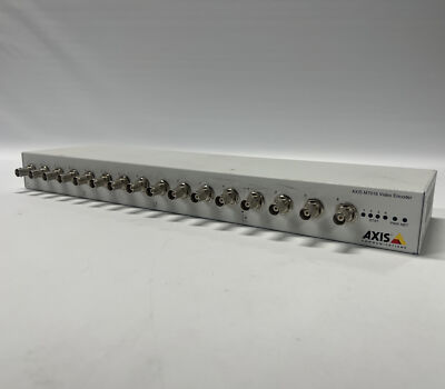Axis M7016 16 Channel CCTV Video Encoder Unit PS-P ICES-003 57252 RX/TX Camera