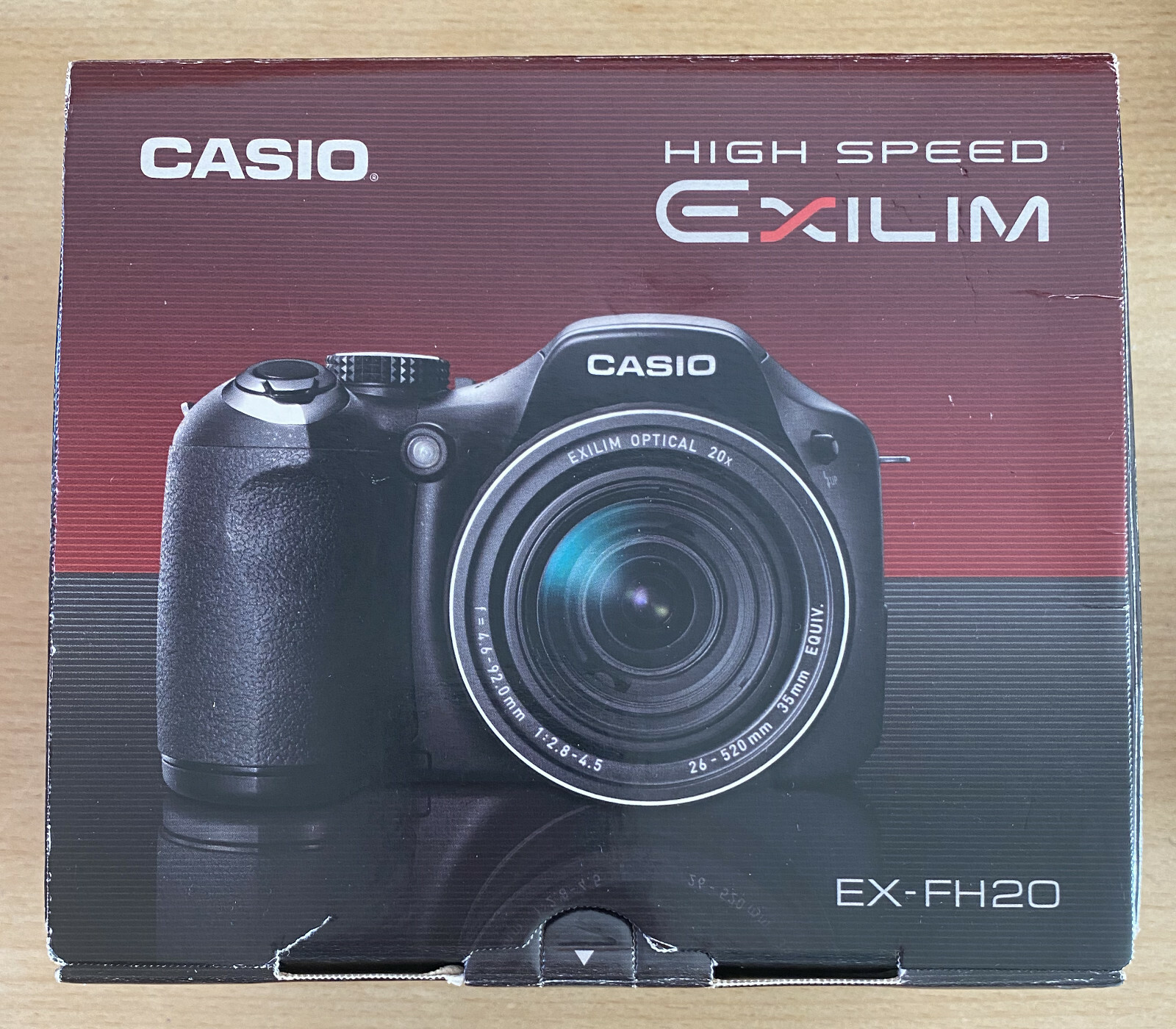 Casio Exilim EX-FH20 Highspeed Digitalkamera