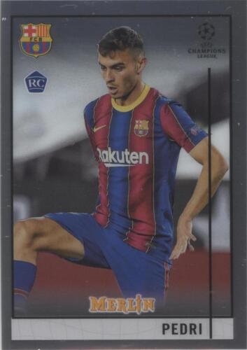 2020-21 Topps Finest UCL Pedri RC Rookie #36 PSA 10 GEM MINT 2020-21 Topps Finest UCL Pedri RC Rookie #36 PSA 10 GEM MINT