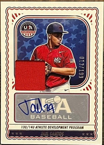 2024 Panini Stars and Stripes - Jael Santos #NTS-19
