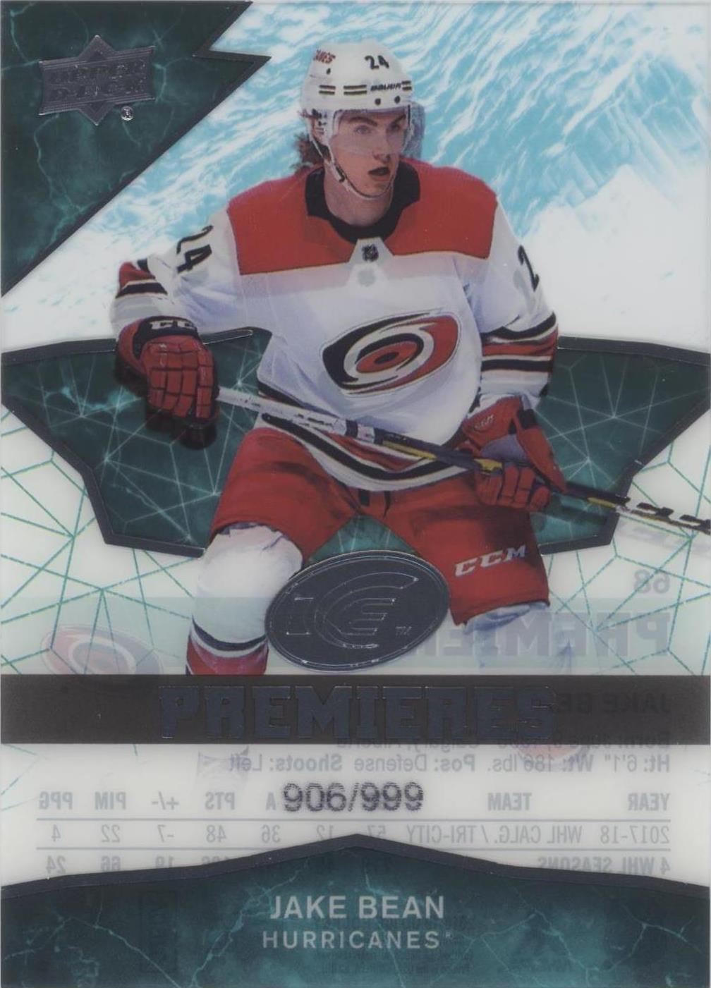 2018-19 Upper Deck Ice - Jake Bean #68