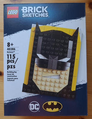 Lego brick sketches batman sale