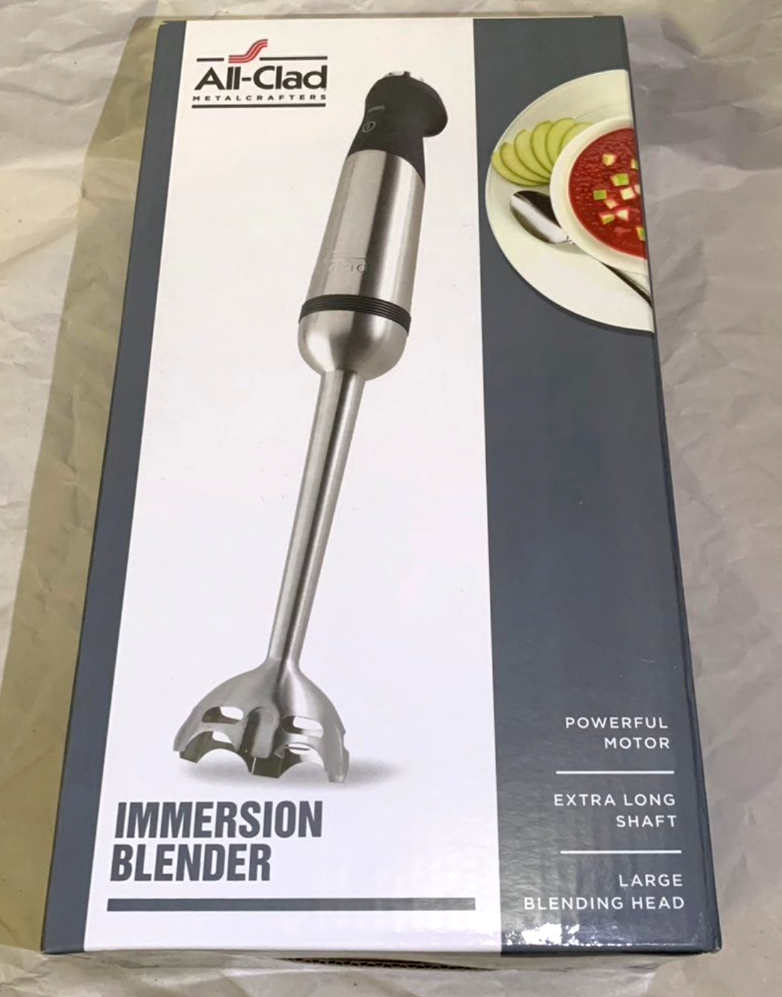 All-Clad KZ800D51 Cordless Rechargeable Hand Blender