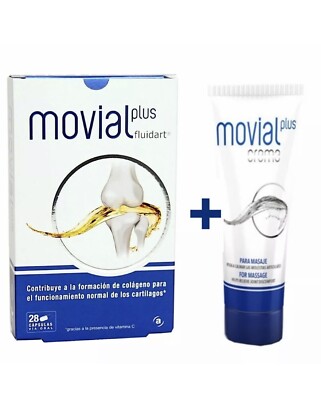 Pack Movial Plus Fluidart 28 Caps + Movial Cream 100ml