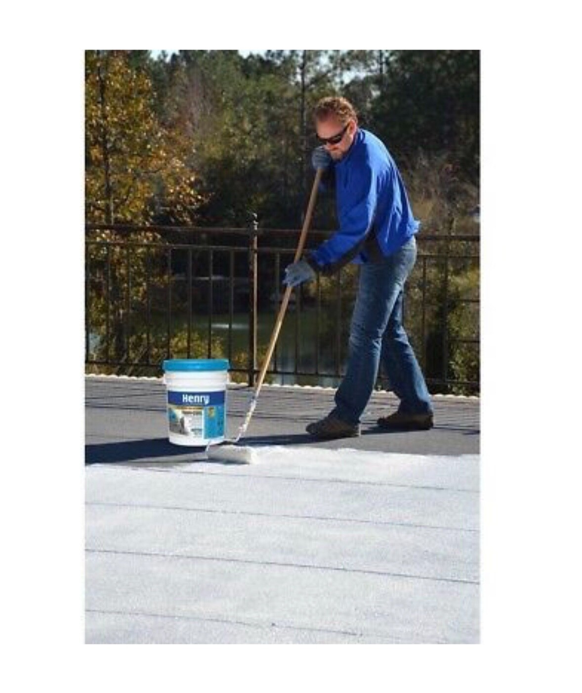 Henry Tropi Cool 4.75 Gal. 887 White 100% Silicone Roof RV Coating Durable Cure