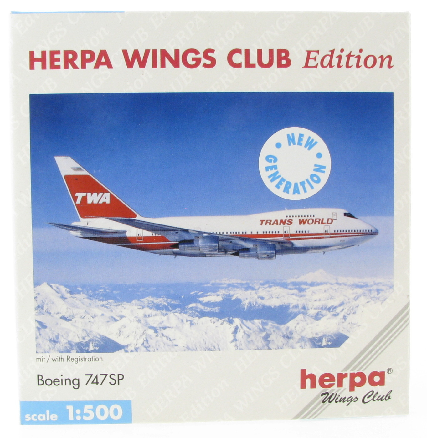南アフリカ航空 Herpa Wings Club Edition 1/500 南アフリカ航空