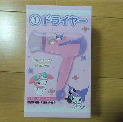 Sanrio Character Kuromi My Melody Hair Dryer Atari Kuji  Kawaii  Pink New 