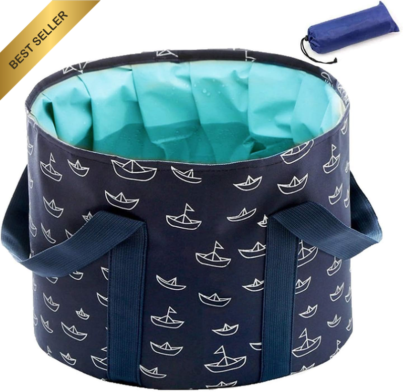 Collapsible Bucket for Soaking Feet, Portable Travel Foot Bath Tub, Foot Soaking