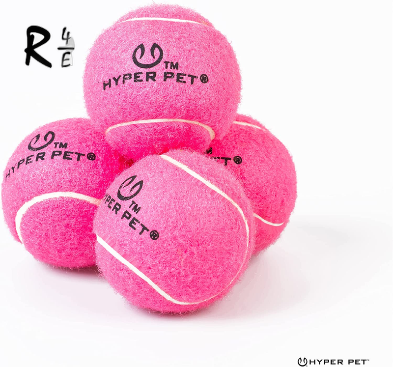 Tennis Balls for Dogs, Pet Safe Dog Toys for Exercise and Training, Pack of 4, G