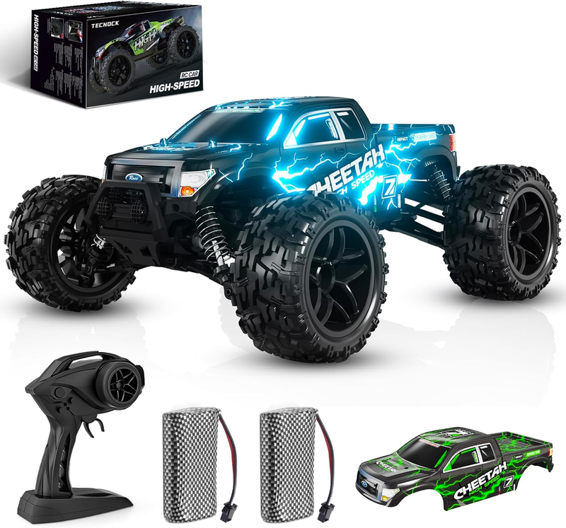 Fast RC Car for Adults, 1:16 Scale Rc Truck for Boys, 4X4 off Road Remote Contro
