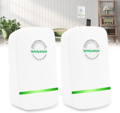 2 Pack Power Saver Elon Musk, 30KW 90V-250V Stop-Watt Energy Saving Device New