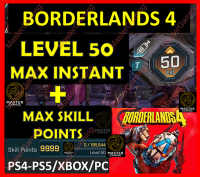 Borderlands 4✨WEAPONS & GEAR, ITEMS, ARMOR,MONEY✴️ GODMODE ✅PC-PS-XBOX✨LEVEL MAX