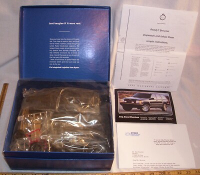 RYDER 1995 JEEP GRAND CHEROKEE MODEL KIT PREMIUM BY LINDBERG MIB
